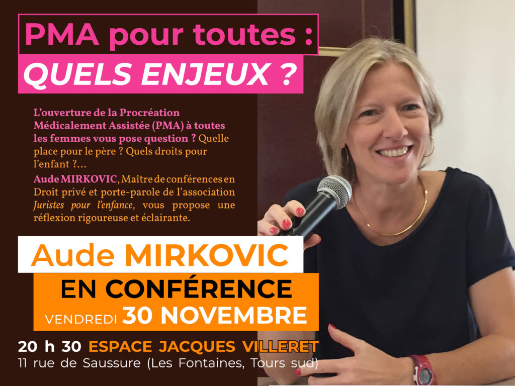 Conférence Aude Mirkovic