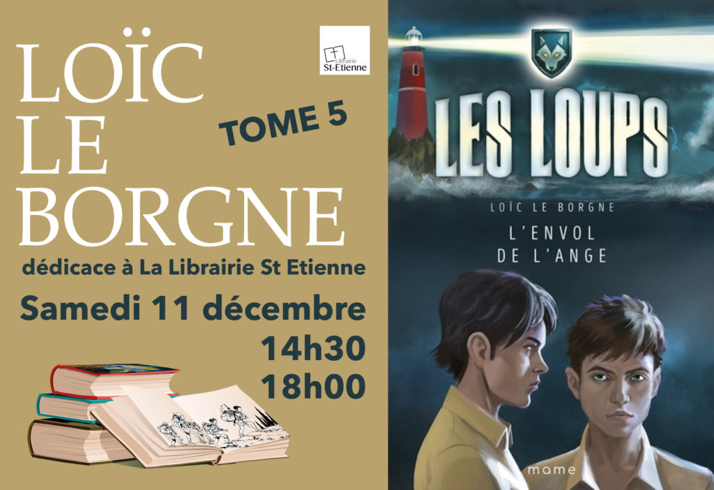 Dedicace Loïc Le Borgne samedi 11 décembre 2021